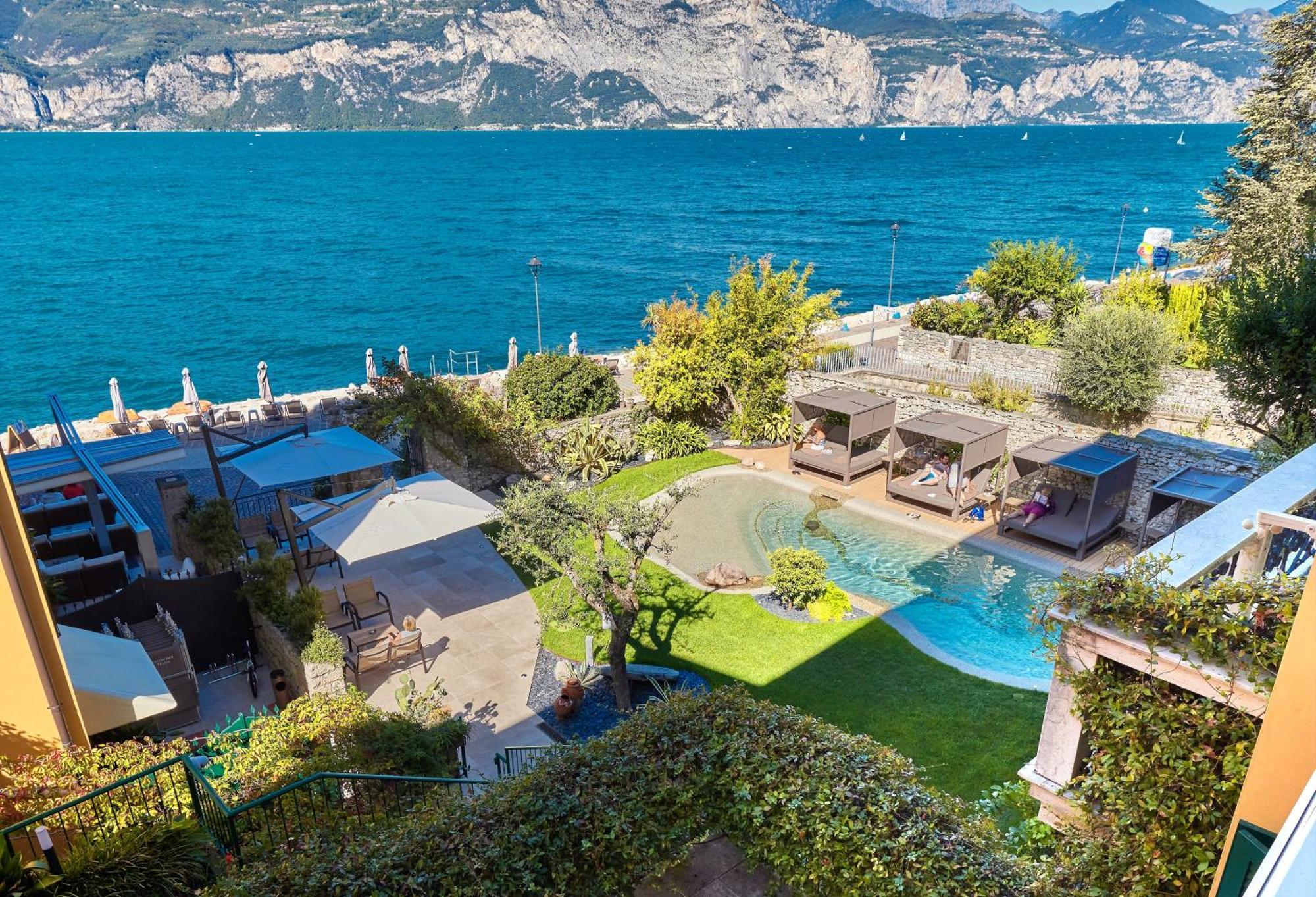 Lake Front Hotel Brenzone 外观 照片